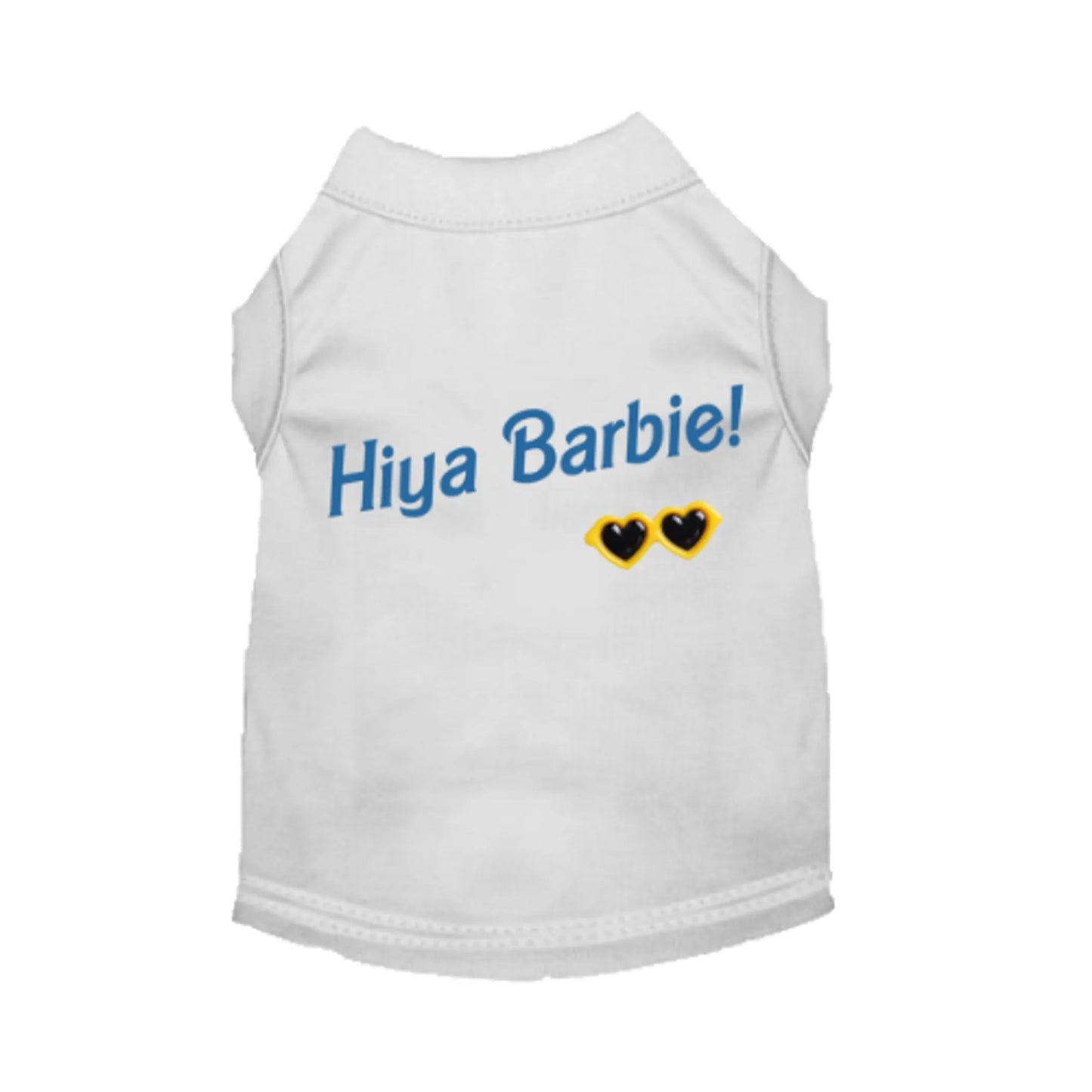 Hiya Barbie Dog Shirt